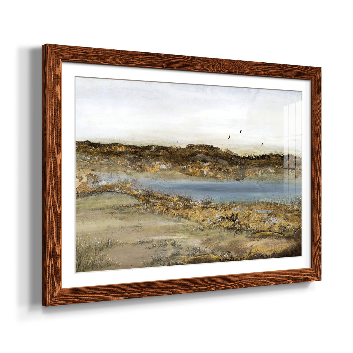 RETREATING WITHIN-Premium Framed Print - Ready to Hang