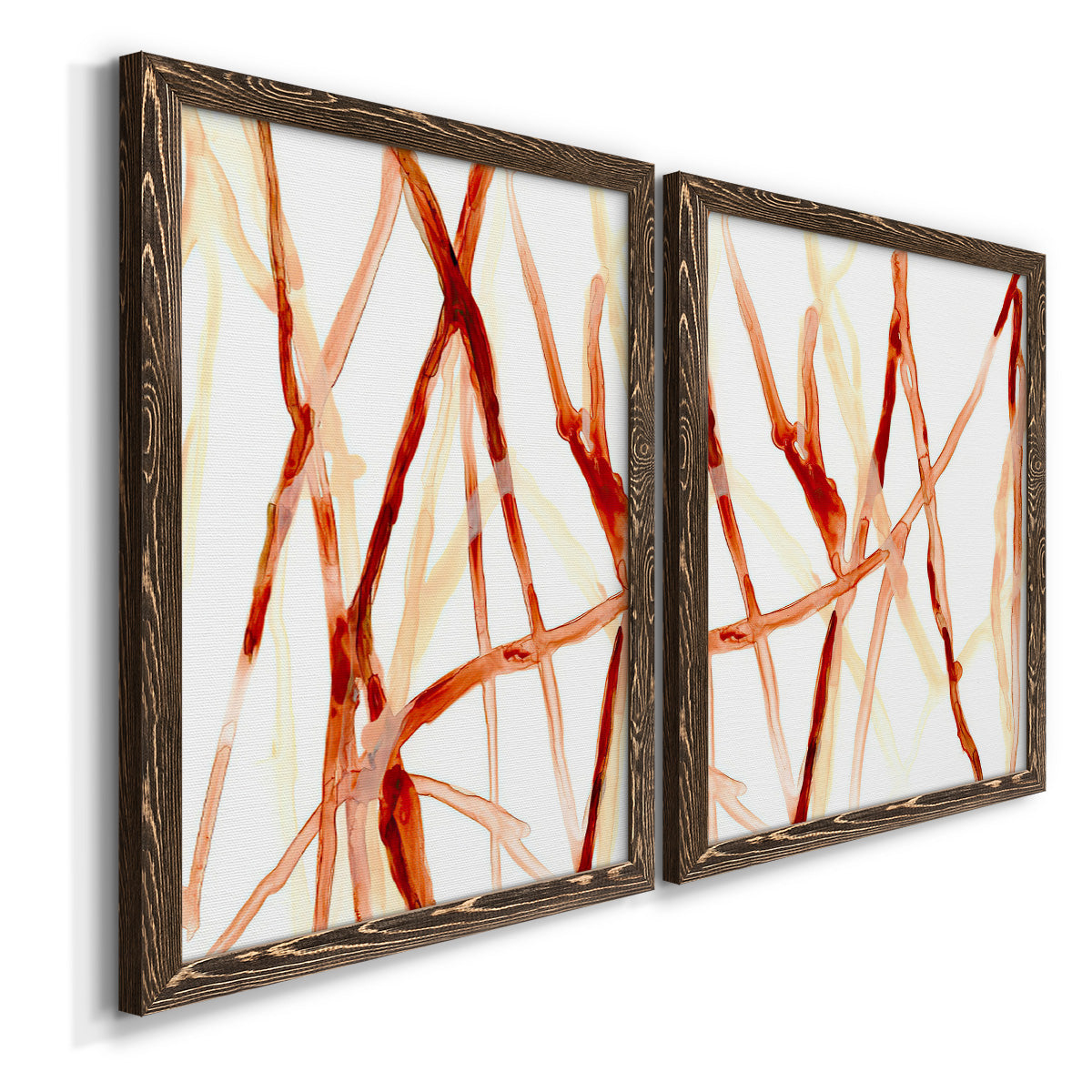 Runnel V - Premium Framed Canvas 2 Piece Set - Ready to Hang