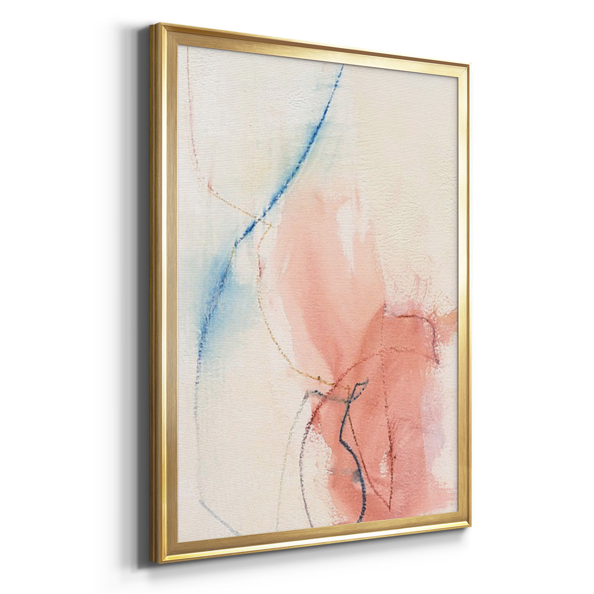 Barxan II - Modern Framed Canvas Print