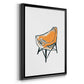 Take a Seat XII - Modern Framed Canvas Print