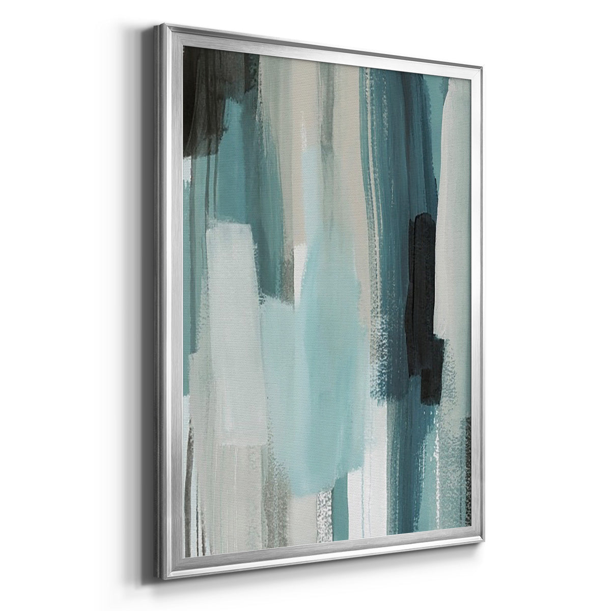 Scribe Shore II - Modern Framed Canvas Print