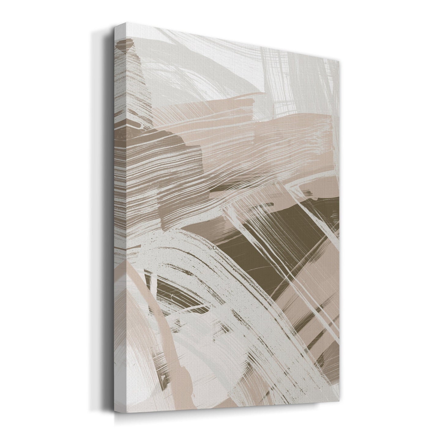 Earthtone Swipe I Premium Gallery Wrapped Canvas - Ready to Hang