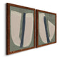 Paper Slice III - Premium Framed Canvas 2 Piece Set - Ready to Hang