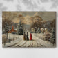 Candlelit Promise - Canvas Art Print