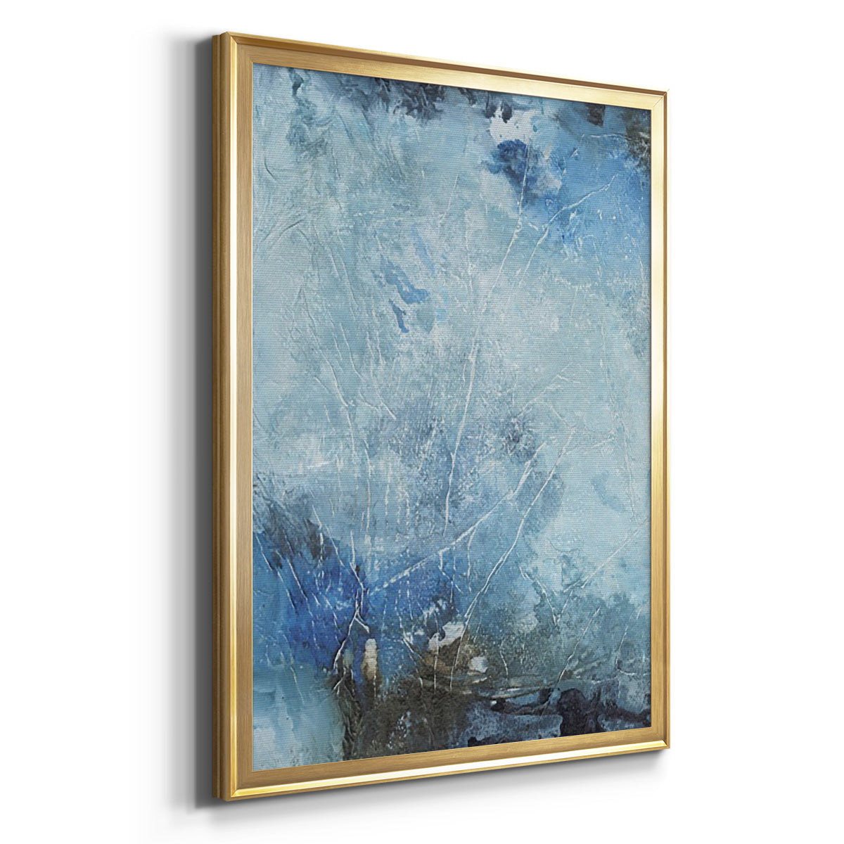 Coastal Seas III - Modern Framed Canvas Print