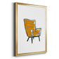 Take a Seat III - Modern Framed Canvas Print