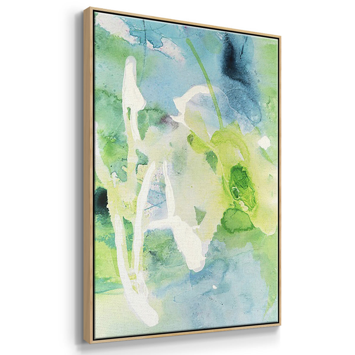 Rising Above I - Framed Premium Gallery Wrapped Canvas L Frame 3 Piece Set - Ready to Hang