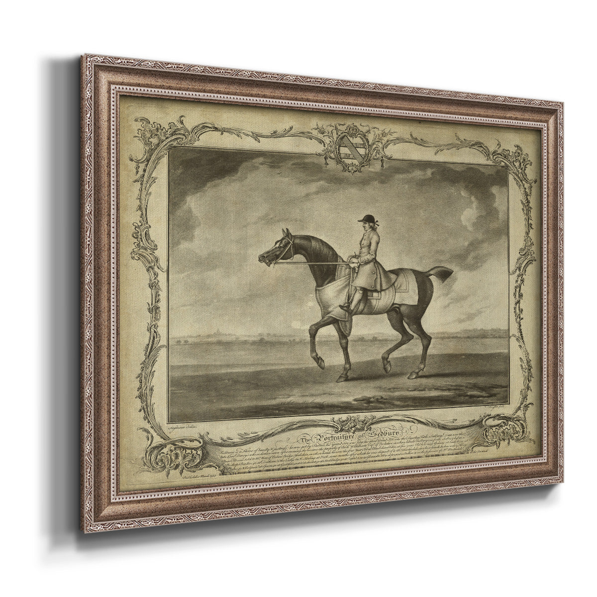 Distinguished Horses II Premium Framed Canvas- Ready to Hang