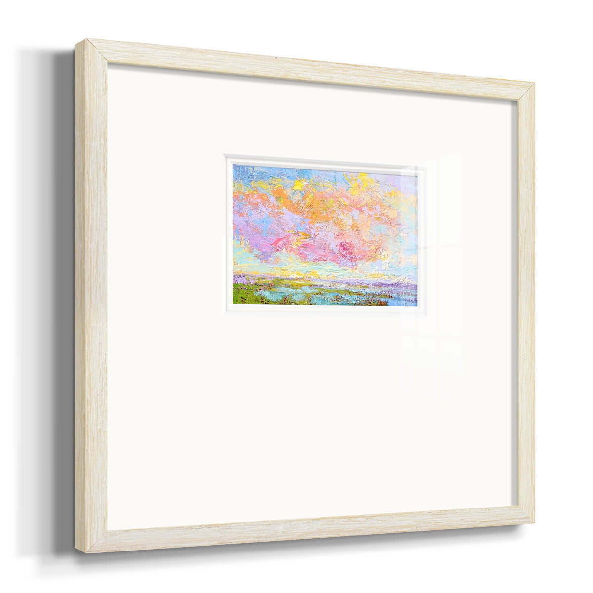 On a Summer's Eve Premium Framed Print Double Matboard