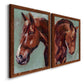 Paint by Number Horse I - Premium Framed Canvas 2 Piece Set - Ready to Hang