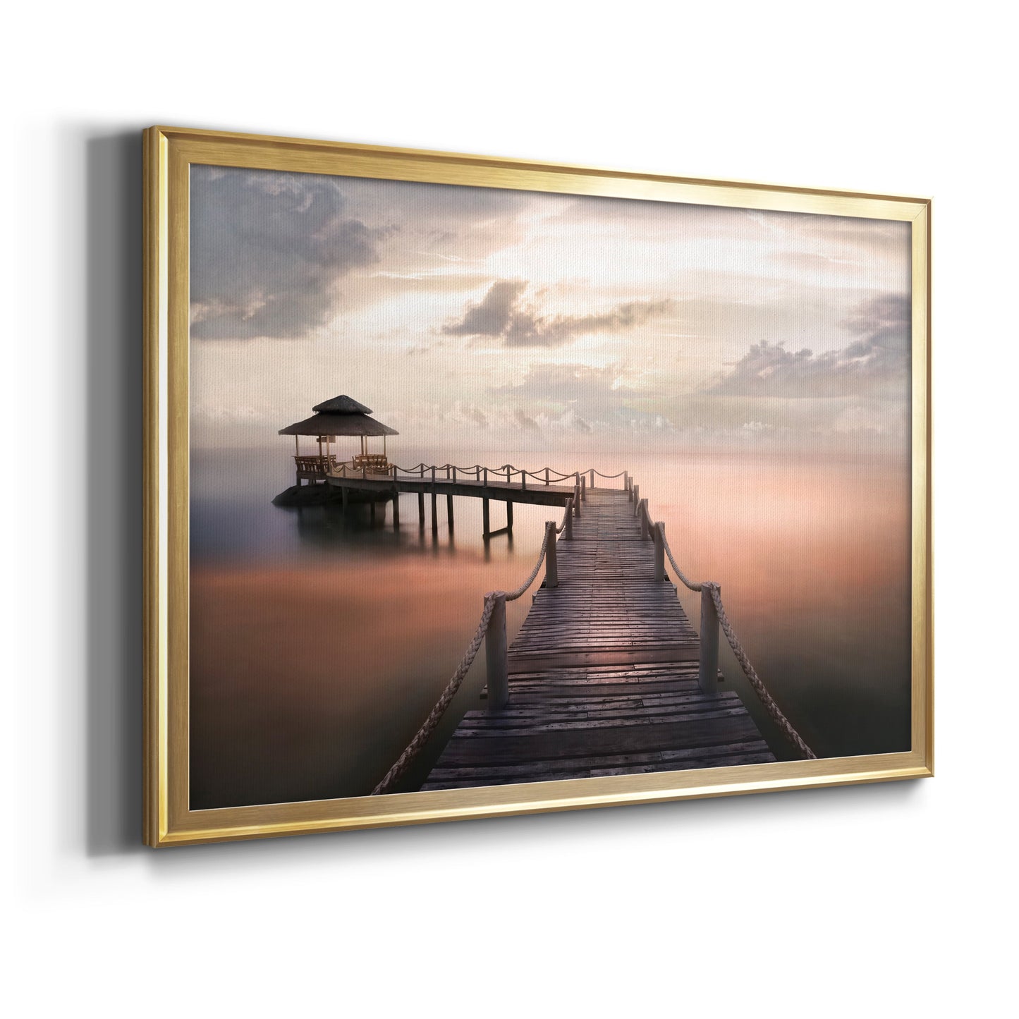 Early Morning Maldives Premium Classic Framed Canvas - Ready to Hang