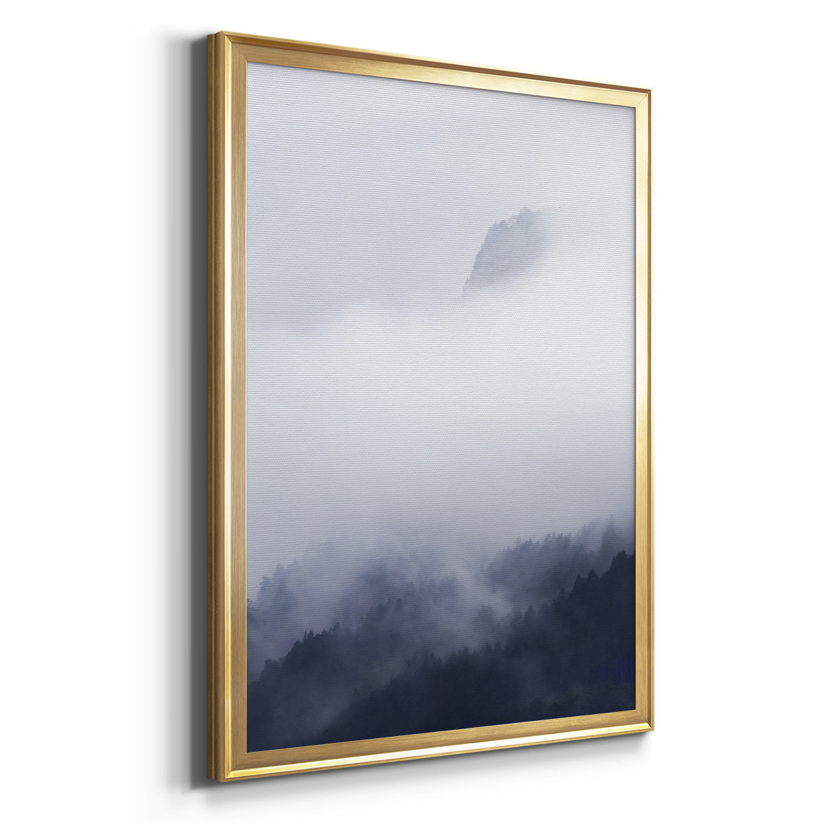 Above the Clouds - Modern Framed Canvas Print