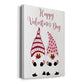 Valentines Gnomes Premium Gallery Wrapped Canvas - Ready to Hang