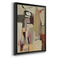 Peaches - Modern Framed Canvas Print
