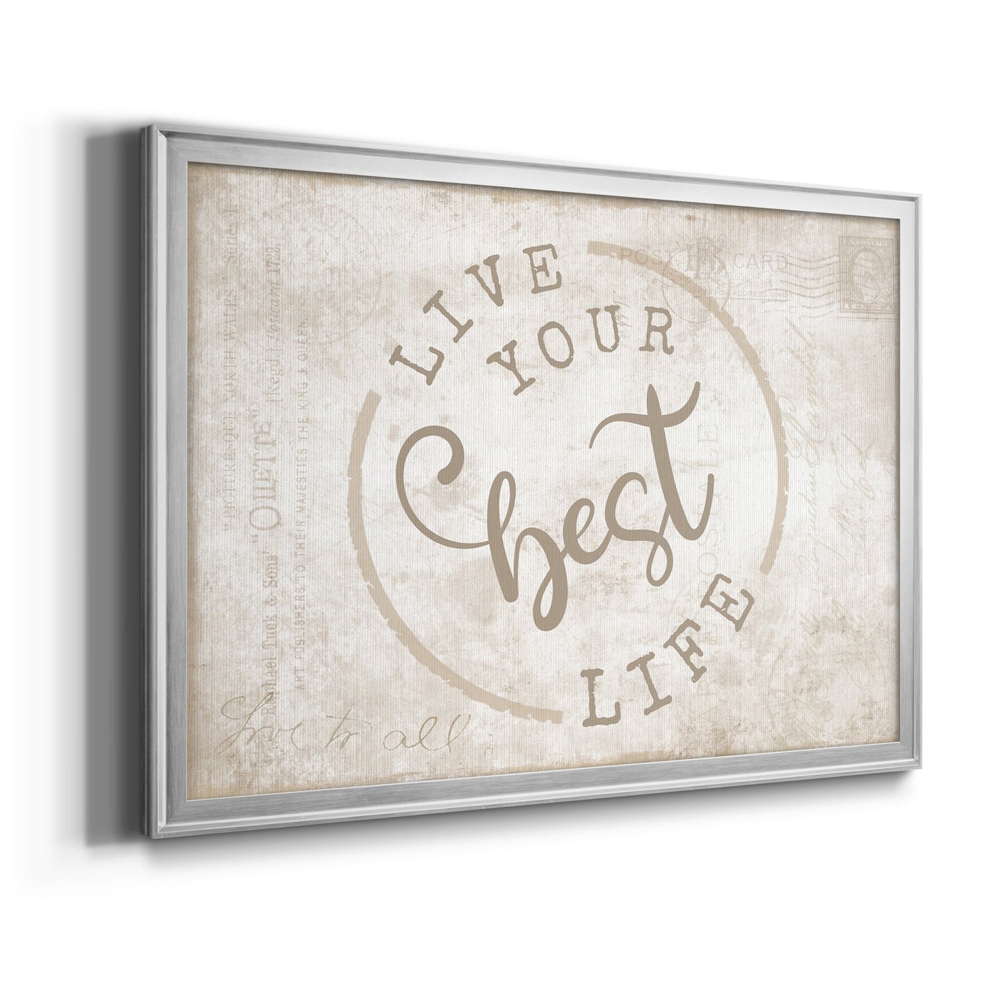 Best Life Premium Classic Framed Canvas - Ready to Hang