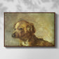 Cliper, the Artist's Dog, 1895 - Floater Framed Canvas Print