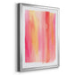 Summer Sherbet Wash I - Modern Framed Canvas Print