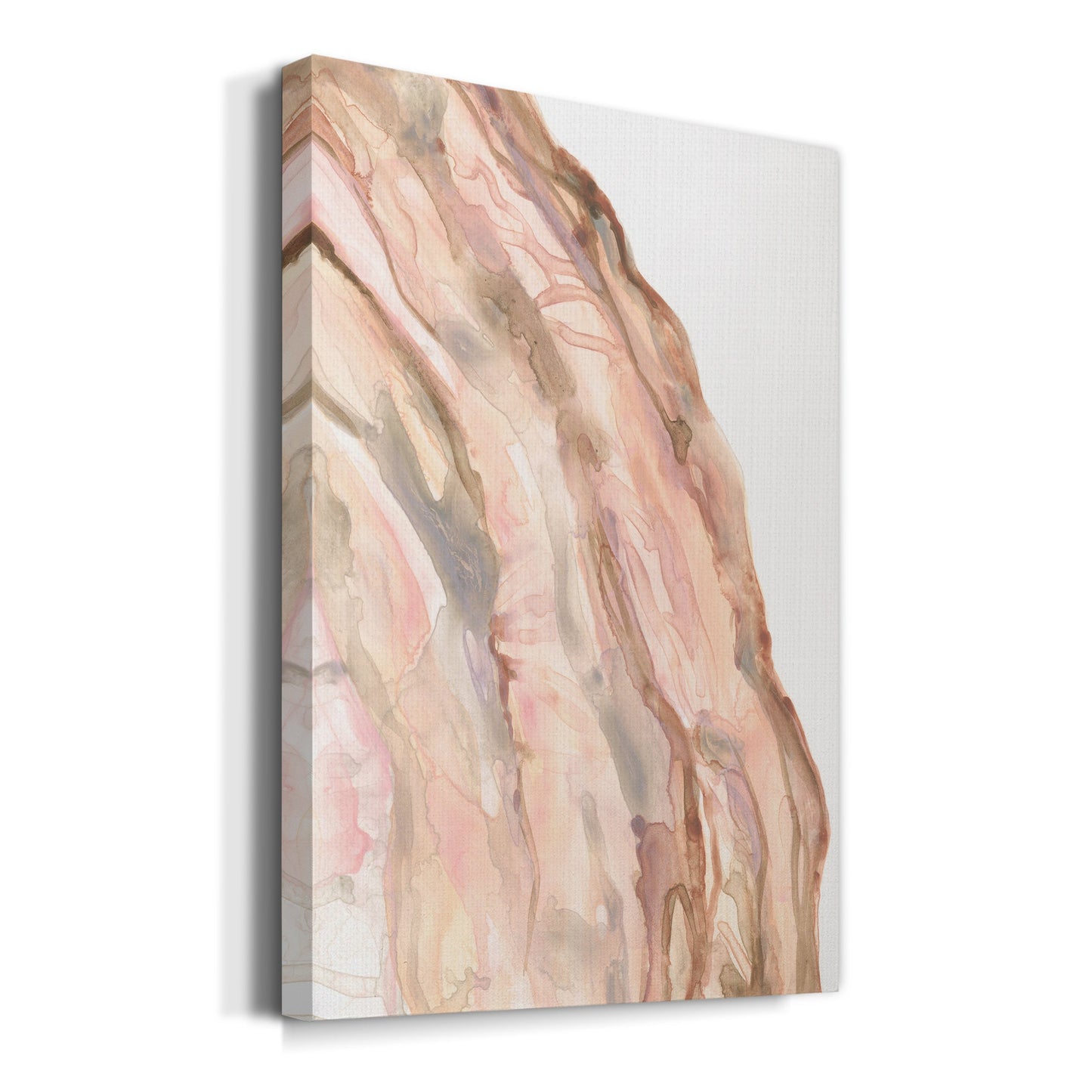 Rose Quartz I Premium Gallery Wrapped Canvas - Ready to Hang