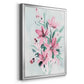 Posy Blooms I - Modern Framed Canvas Print