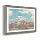 Pastel Western Vista II - Barnwood Framed Art Print