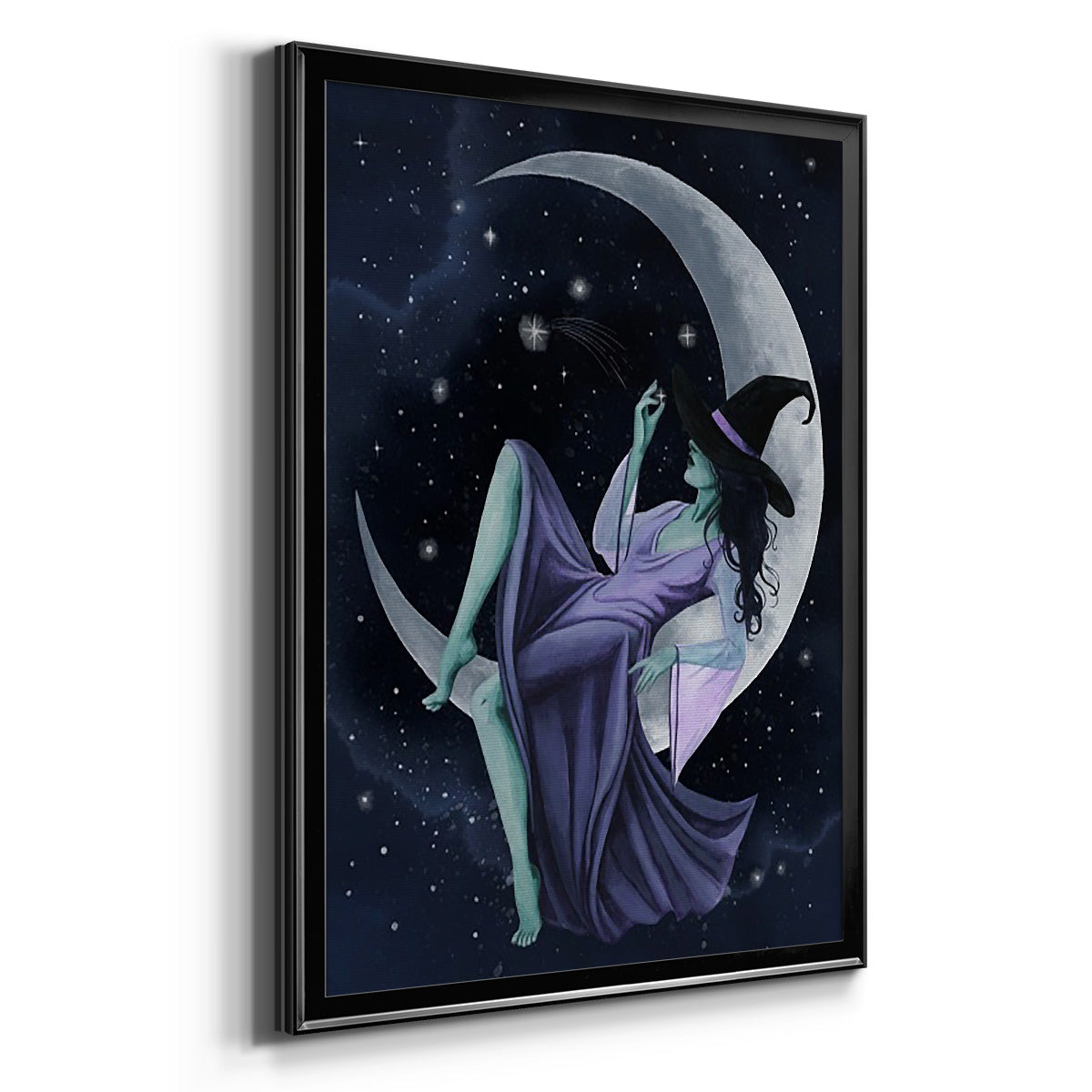 Star Sorceress I - Modern Framed Canvas Print