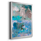 Impasto IV - Modern Framed Canvas Print