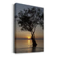 Sunset Silhouette Premium Gallery Wrapped Canvas - Ready to Hang