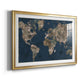 Navy Atlas Premium Framed Print - Ready to Hang