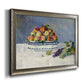 Still Life with Peaches and Grapes Premium Framed Canvas- Ready to Hang