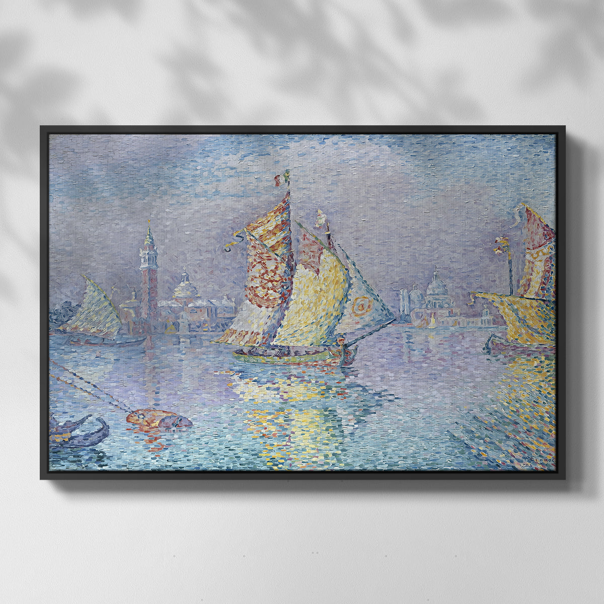 Venice, the Yellow Sail, 1904 - Floater Framed Canvas Print