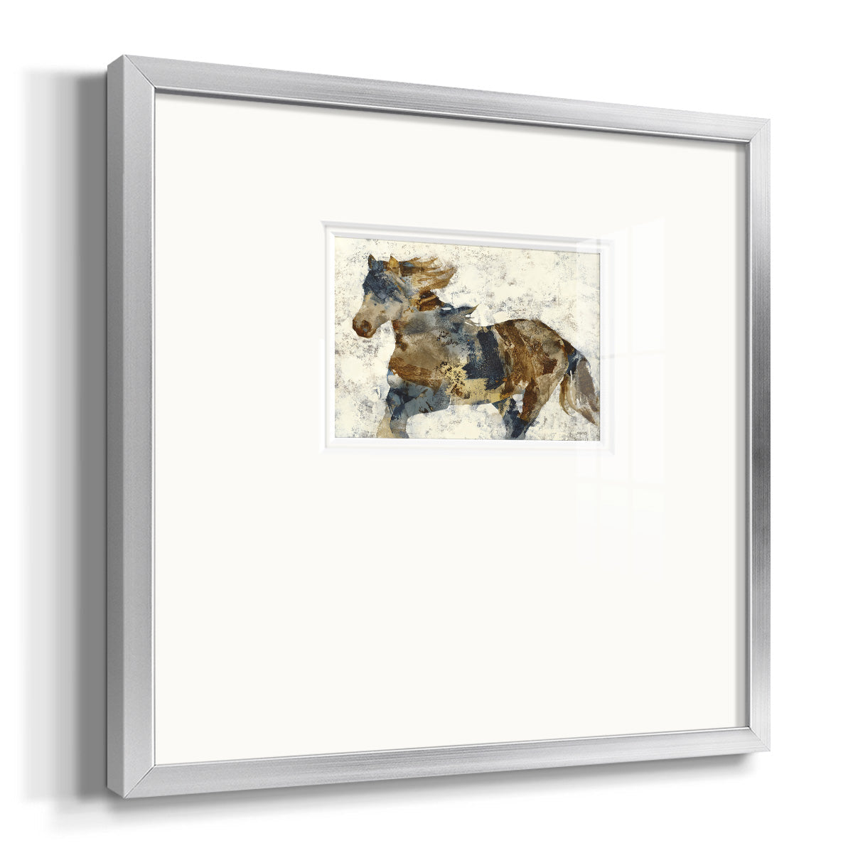 Gallop- Premium Framed Print Double Matboard