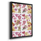 Puppy Valentine Collection E - Modern Framed Canvas Print