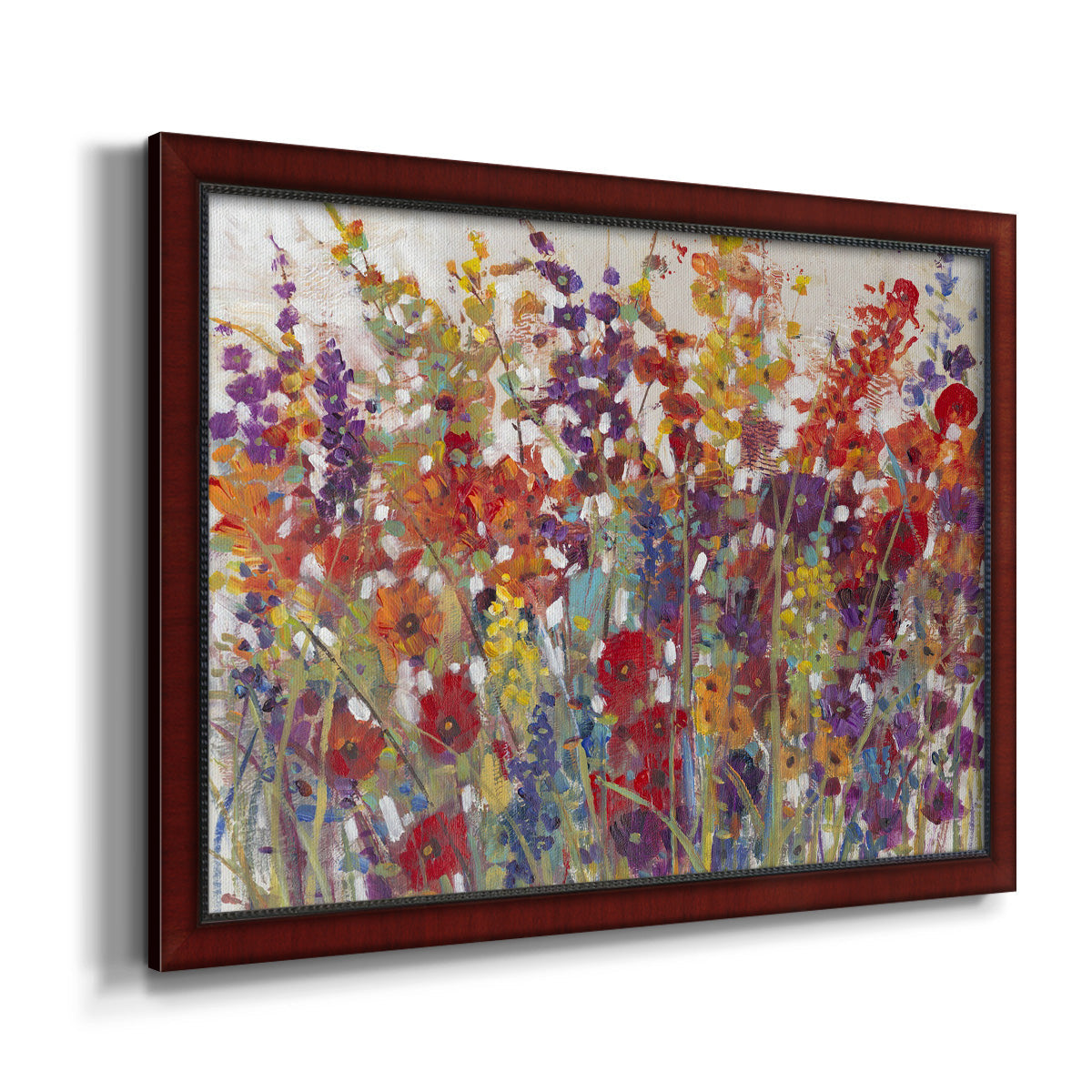 Variety of Flowers II Premium Framed Canvas- Ready to Hang