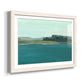 Calming Lake View II - Barnwood Framed Art Print