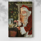 Saint Nick and the Nativity - Gallery Wrapped Canvas