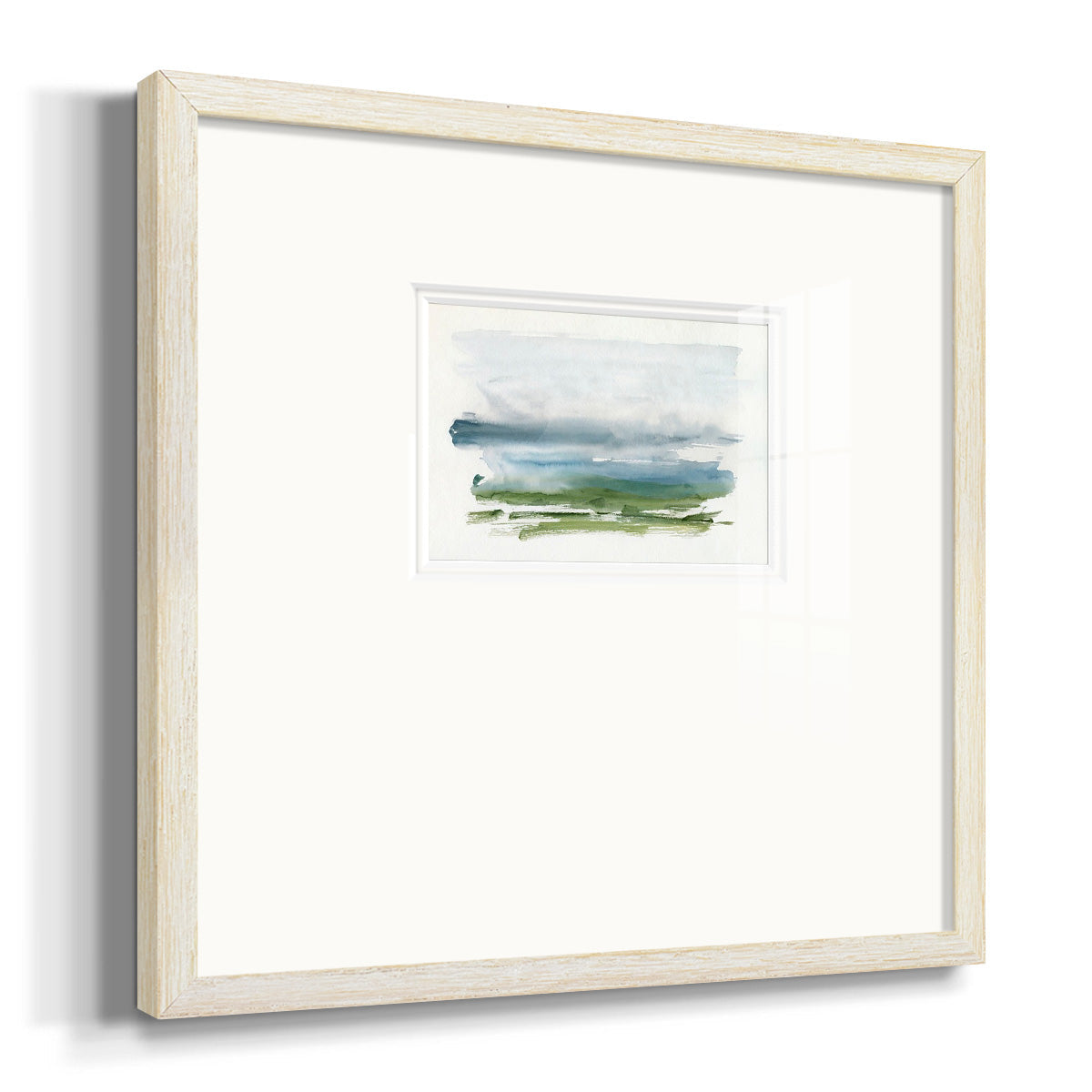 Coastline Splash III Premium Framed Print Double Matboard