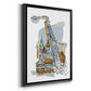 Rehearsal II - Modern Framed Canvas Print