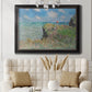 Cliff Walk At Pourville, 1882 - Ornate Framed Canvas Print