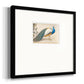 Golden Peacock III Premium Framed Print Double Matboard