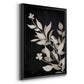 Midnight Silhouette II - Modern Framed Canvas Print