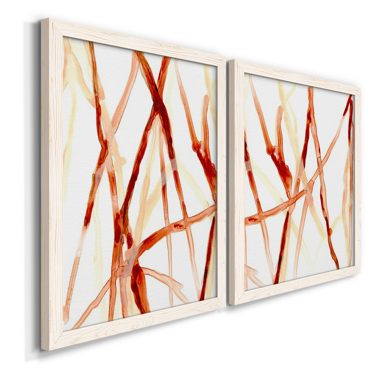 Runnel V - Premium Framed Canvas 2 Piece Set - Ready to Hang