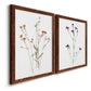 Pressed Botanical I - Premium Framed Canvas 2 Piece Set - Ready to Hang