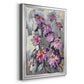 Zinnia II - Modern Framed Canvas Print