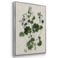 Forest Foliage on Linen I - Framed Premium Gallery Wrapped Canvas L Frame 3 Piece Set - Ready to Hang