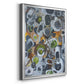 Big Sur Stones and Kelp - Modern Framed Canvas Print