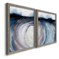 Geode Valley I - Premium Framed Canvas 2 Piece Set - Ready to Hang