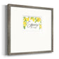 Lemon Squeeze Premium Framed Print Double Matboard