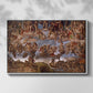 The Last Judgment (Charon's Boat and the Damned), 1536-1541 - Floater Framed Canvas Print