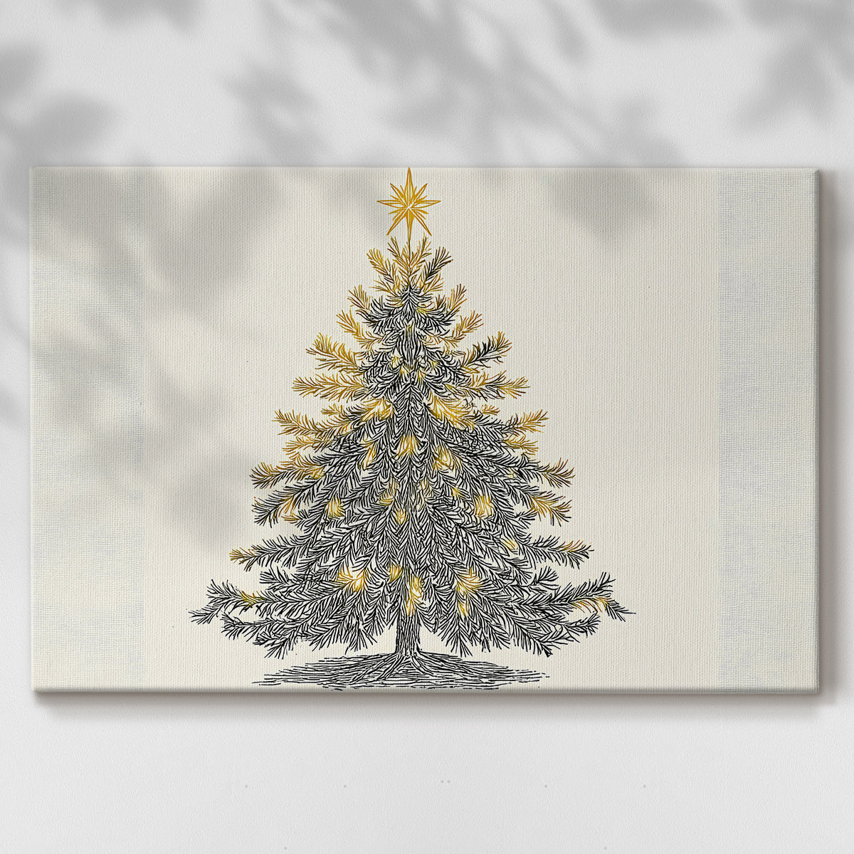 Pearled Cottage Whisper - Canvas Art Print
