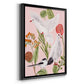 Birds in Motion I - Modern Framed Canvas Print